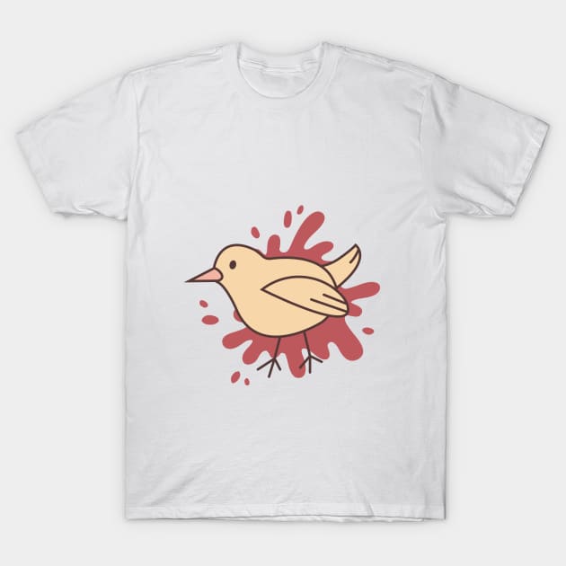 Little bird icon T-Shirt by Pontiki